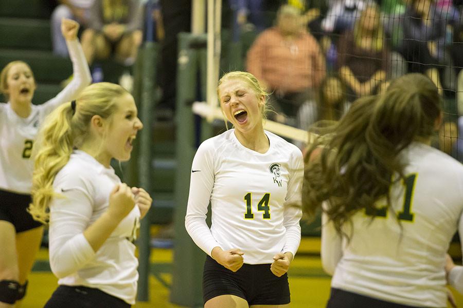 Lady Trojan Volleyball Defeats Green River